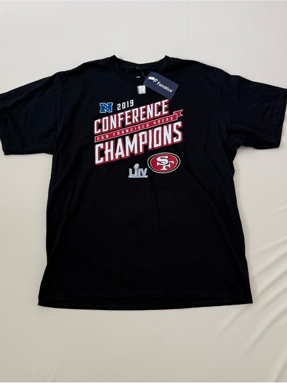 Fanatics Mens XL San Francisco 49ers 2019 NFC Conference Champions Roster